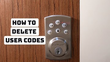 How to Delete User Code on Kwikset 907 Door Lock