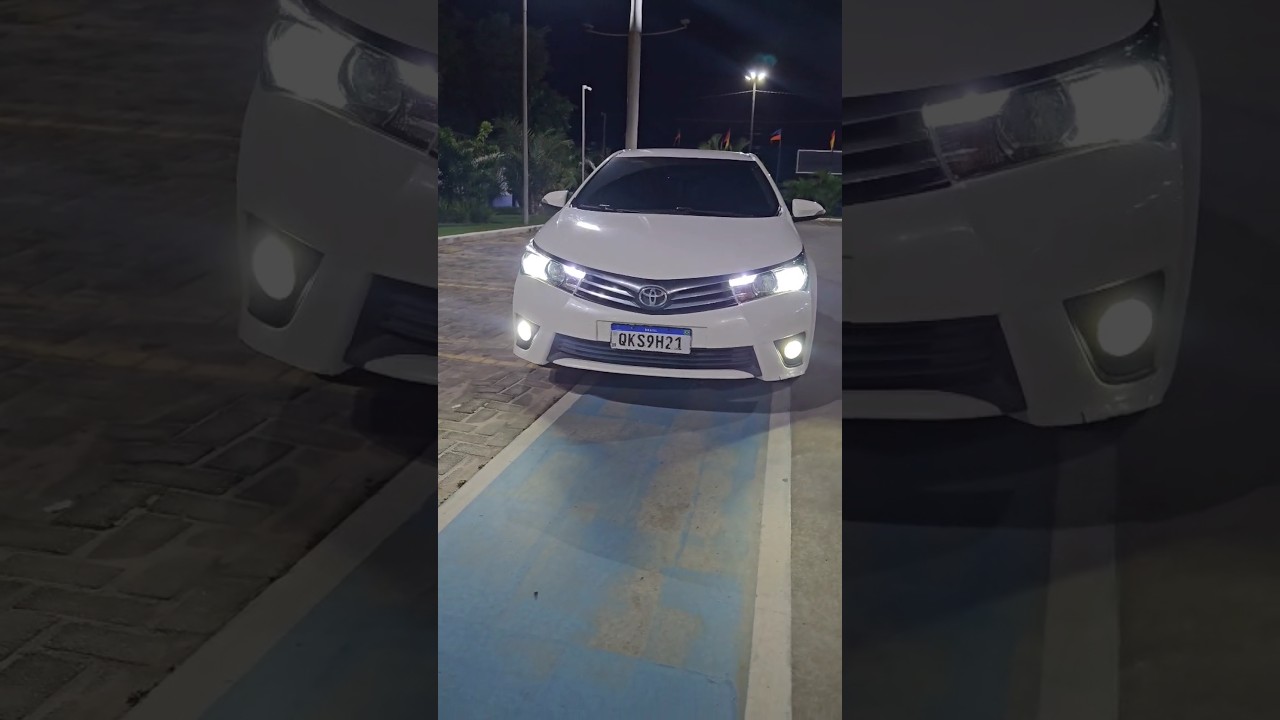 LED NOS FAROIS COROLLA XEI 