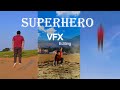 Superhero landing VFX Editing in capcut using Mobile | Superhero flying