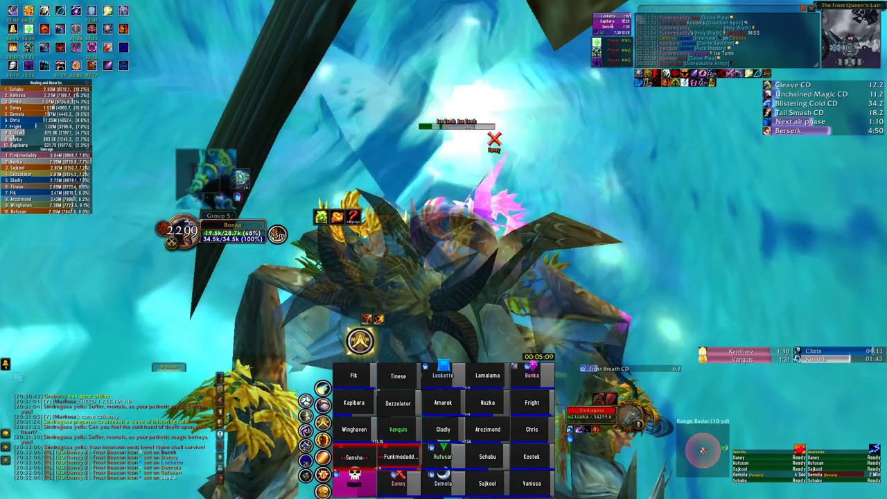 Sindragosa 25 Heroic Mode, Sunwell, Discipline Priest PoV