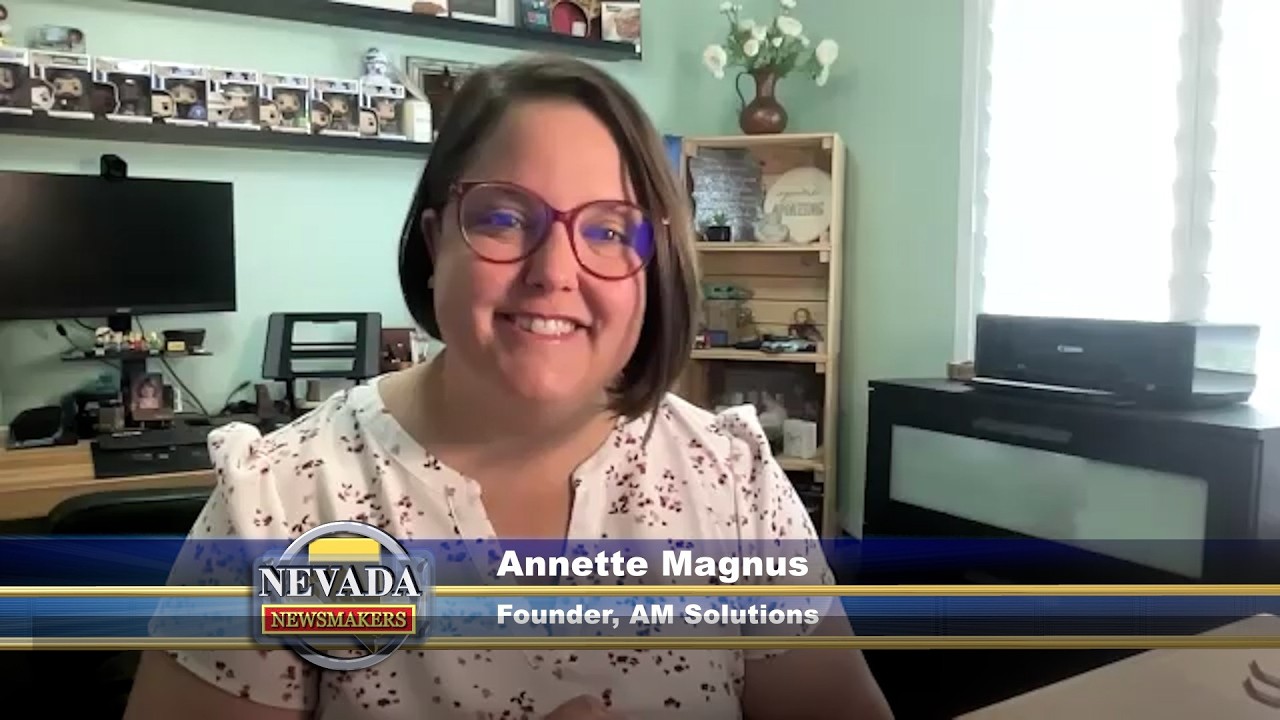 Nevada Newsmakers - Feb 17, 2003 - Annette Magnus, Founder, AM Solutions