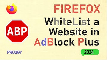 How to Whitelist a Website in Adblock Plus for Firefox
