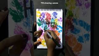 fathers day special calligraphy happyfathersday viral youtubeshorts shortsvideo short