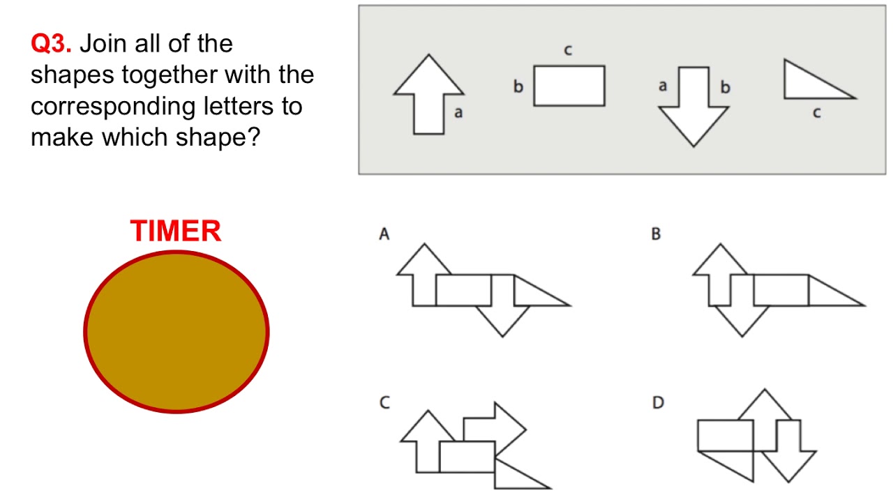 Spatial Reasoning Test Questions And Answers YouTube