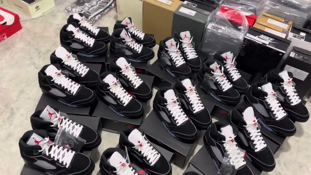 Authentic Jordan 5 metallic from Lingkicks