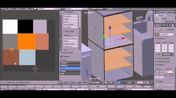 Time-lapse: Lowpoly Furniture