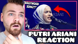 British Guy Reacts to Putri Ariani "Kabhi Khushi Kabhie Gham" | BOLLYWOOD COVER | LIVE | REACTION