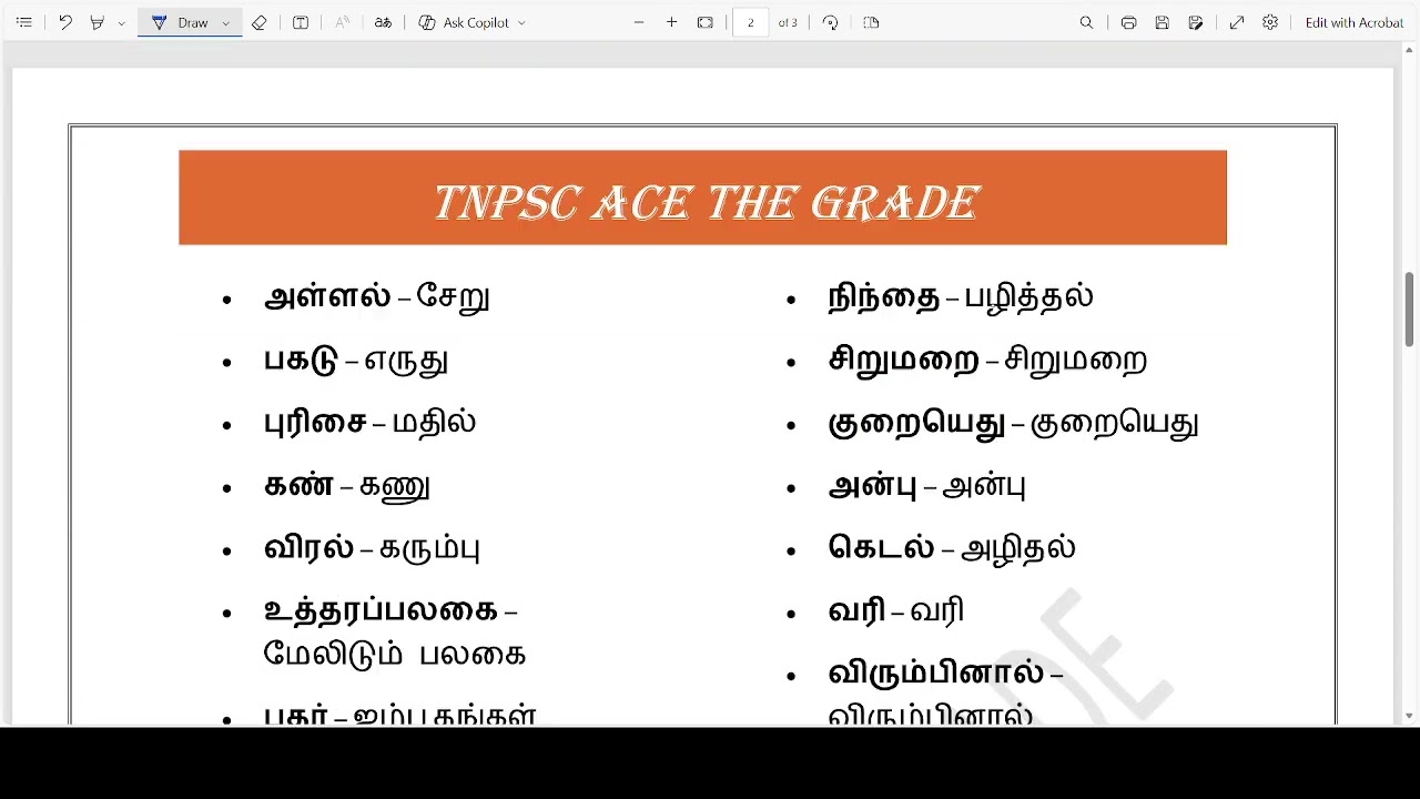 ✅ 12-ஆம் வகுப்பு சொல்லும் பொருளும் | ஒரே வீடியோவில் அனைத்து இயல்களும்! ✍️💯 | TNPSC General Tamil 🏆💯