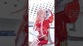 Jedag Jedug Senyamiku Cosplay Zero Two ❤️ ~ Rex #shorts #short #shortvideo