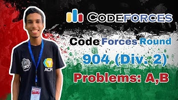 Codeforces Round 904 (Div. 2)