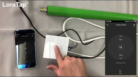 SC400W EU Smart Roller Shutter Switch Wiring and Pairing Method