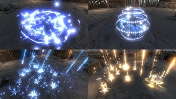 (Unity Free Vfx Project) Wizard spells pack  || Power Like Mobile Legend