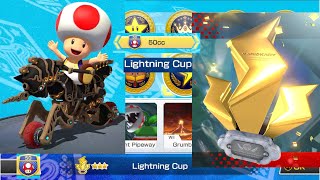 Mario Kart 8 Deluxe: Lightning Cup 50cc Grand Prix (Three Star)