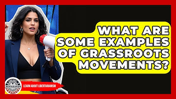What Are Some Examples Of Grassroots Movements? - Learn About Libertarianism