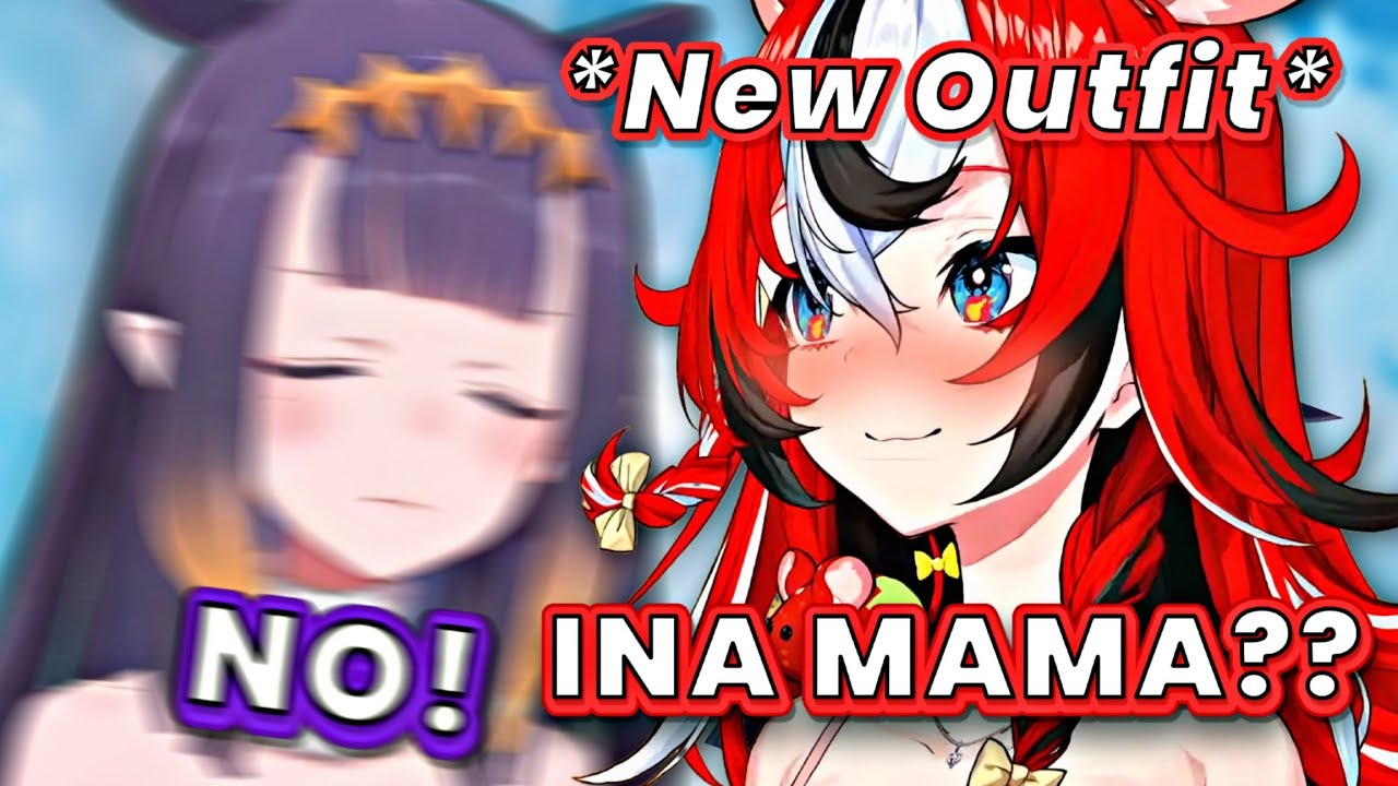 Ina revealed as Bae's Mama!! [HololiveEN]