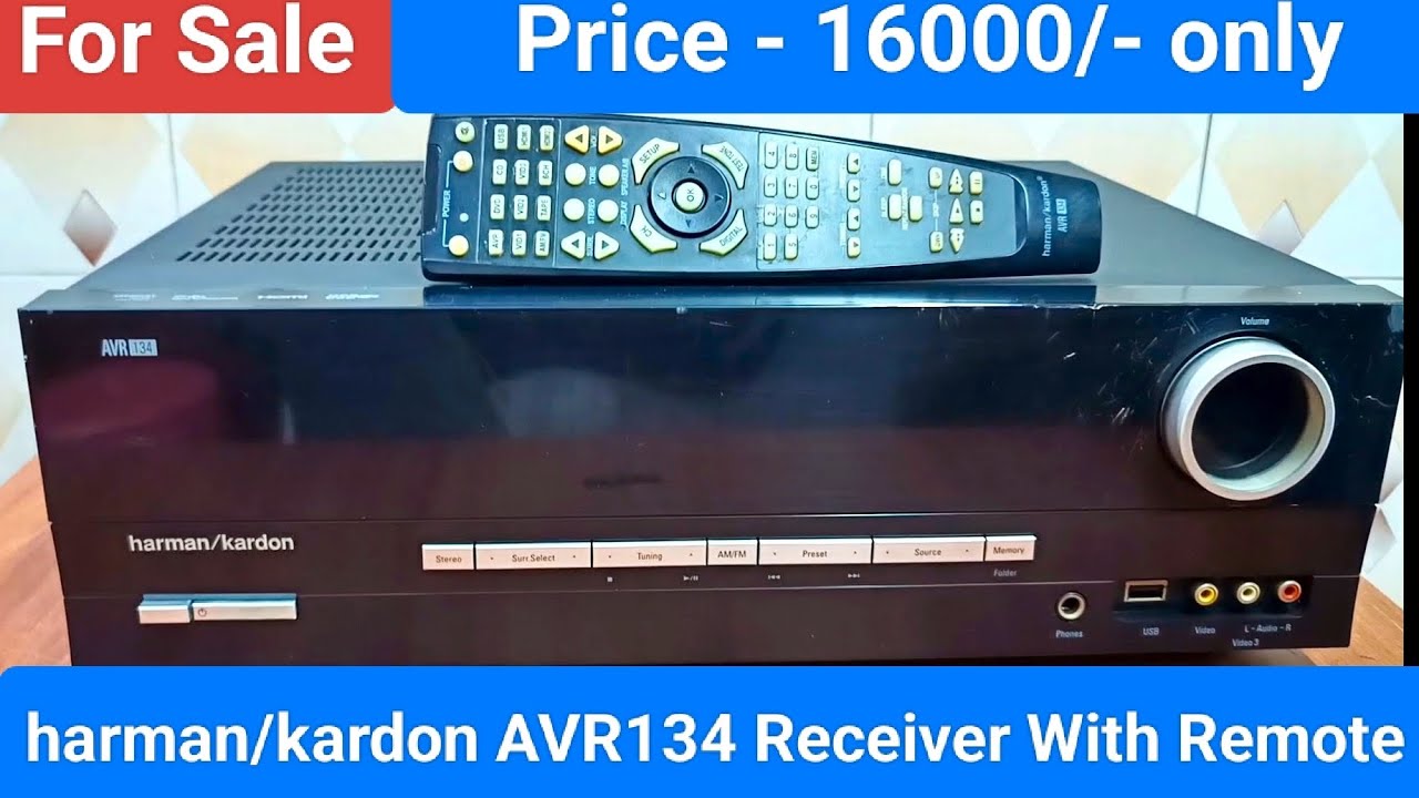 Mando A Distancia De Repuesto Para Harman Kardon AVR247