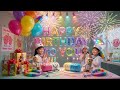 Birthday Beats & Wishes 🎂🎵 | Happy Birthday Celebration Song