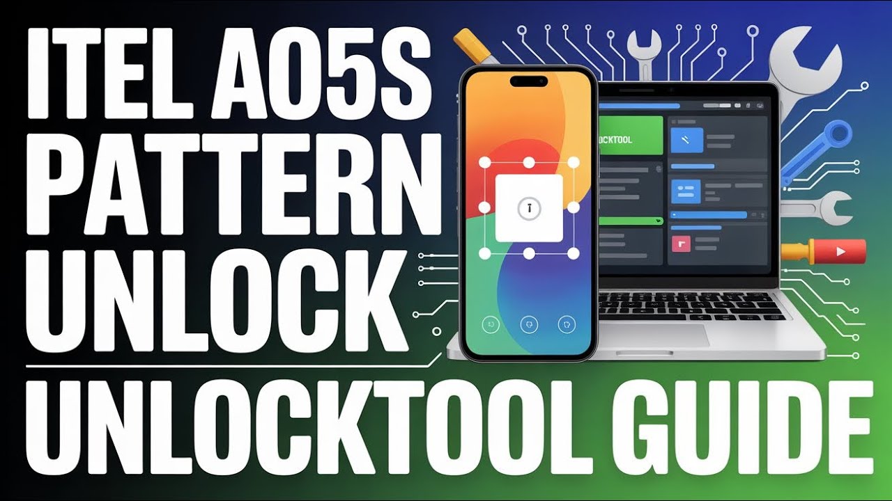 Itel A05s A663L Pattern Unlock | UnlockTool Latest Guide | 2025 