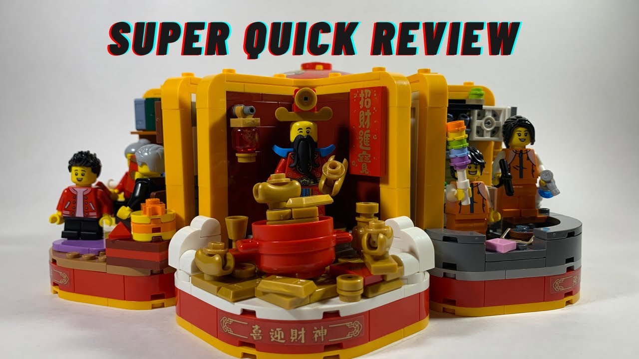A Quick Review of LEGO Lunar New Year Traditions