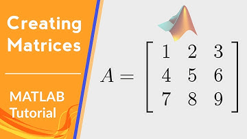 ⭐ Defining Matrices | MATLAB tutorial