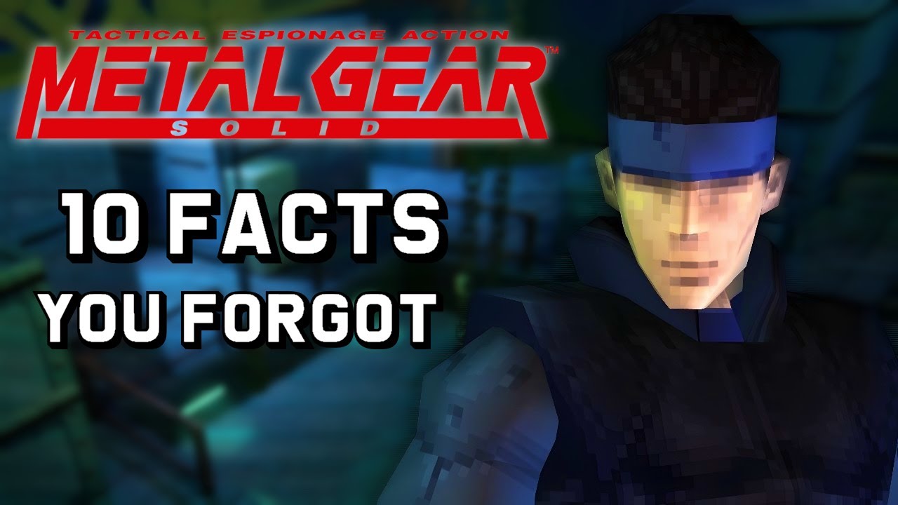 Metal Gear Solid 1 Snake Face