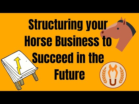 Structuring Your Horse Business to Succeed in the Future