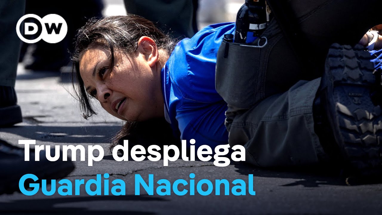 Trump culpa a la "izquierda radical" de instigar y financiar las protestas de Los Ángeles