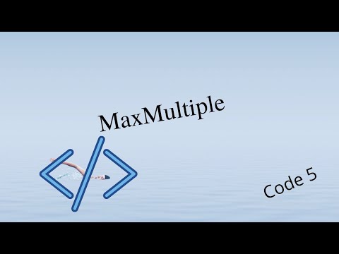 Max Multiple   || Code Signal || Problem 5