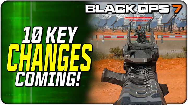 Aim Assist & SMG Buffs, Drone Pod Nerf, & More Coming to Black Ops 7!