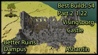 Vintage Story Best Builds 54 Part 2  Better Ruins Dampus'  Visingsborg Castle in 1.22 #vintagestory