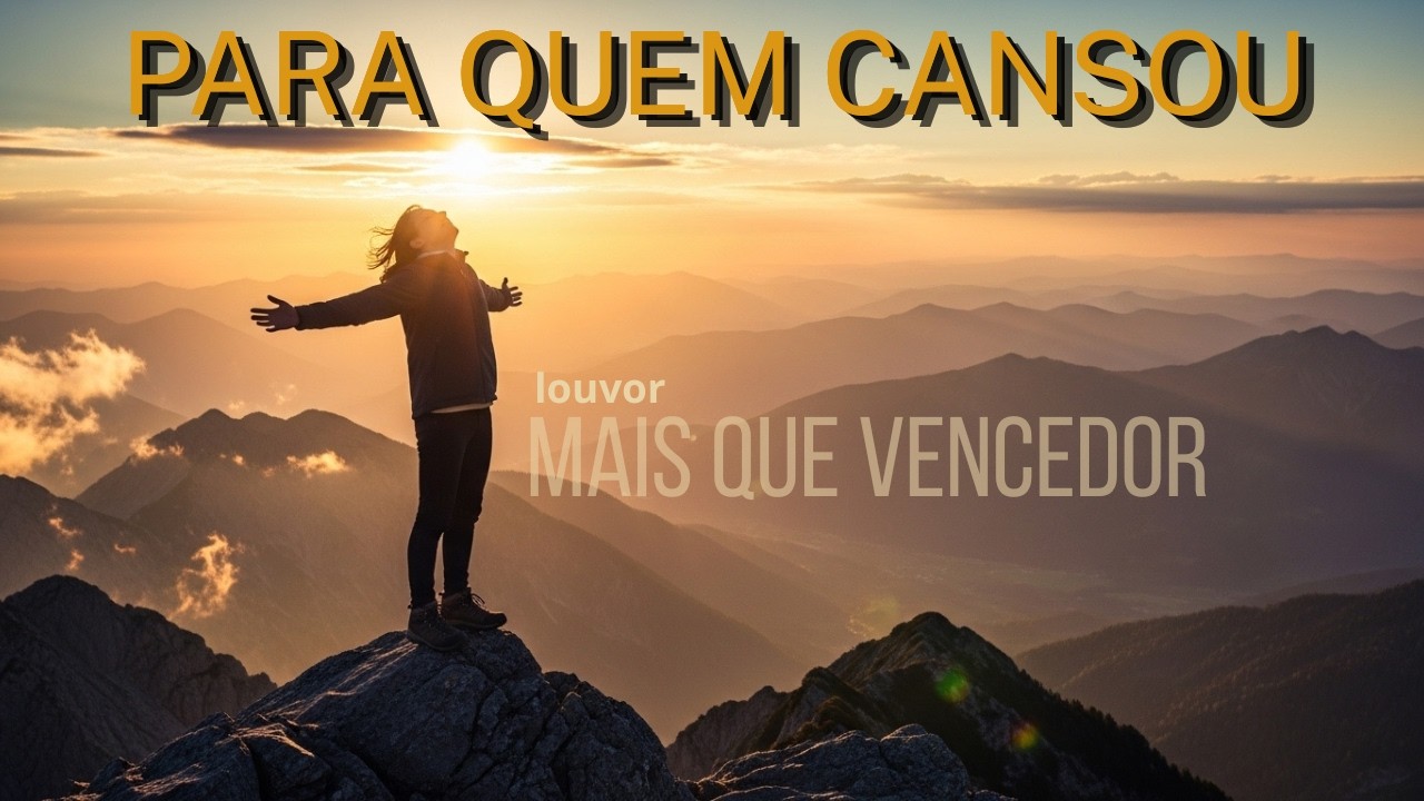 OUÇA ISSO QUANDO PENSAR EM DESISTIR: 