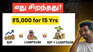 SIP vs Lumpsum - எது Profitable 15 Years Data Reveals Best Strategy! Update