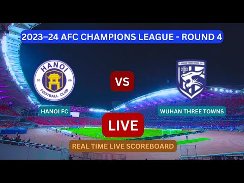 Hanoi Vs Wuhan Three Towns LIVE Score UPDATE Today 202324 AFC Champions League Round 4 Football Hanoi Vs Wuhan Three Towns LIVE Score UPDATE Today 202324 AFC Champions League Round 4 Football Thumbnail