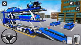 Juego de Transporte de Coches de la Policía de EE. UU. - Simulador de Transporte de Avión De Vuelo. screenshot 2