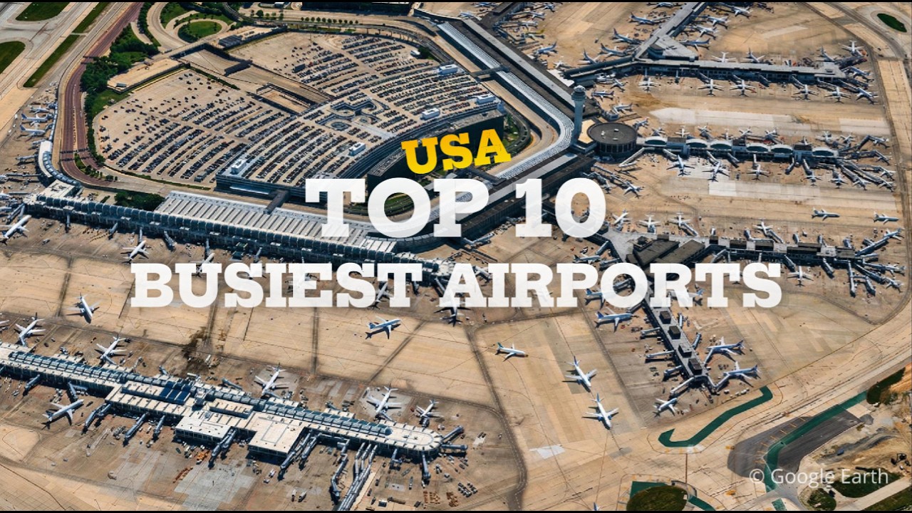 Топ-10 самых загруженных аэропортов США