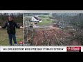 Reynolds Wolf Surveys Tornado Damage In Gordo, Alabama