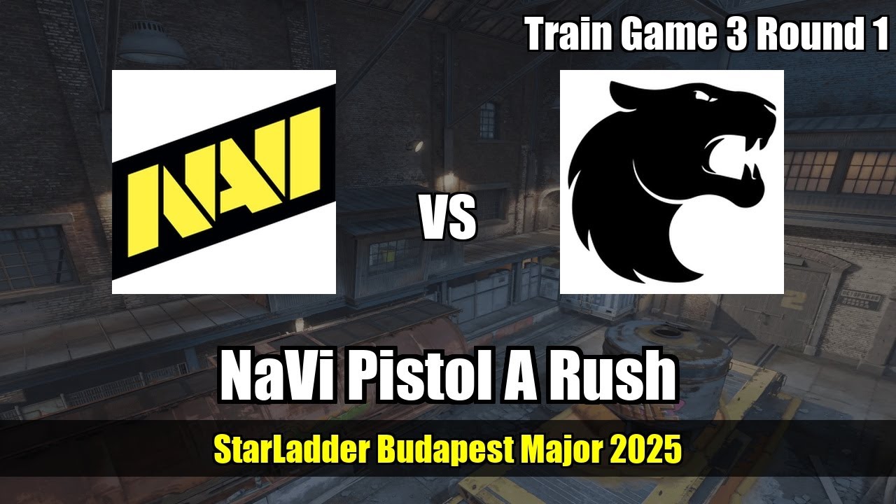 NaVi Pistol A Rush - Train G3R1 | Natus Vincere | StarLadder Budapest Major 2025 