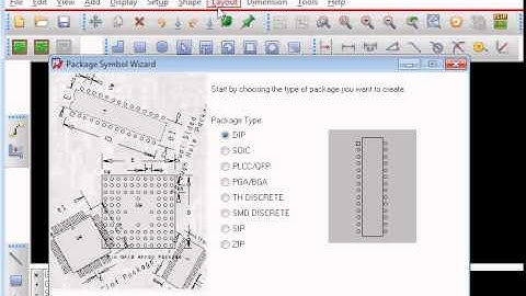 How to create a symbol using package symbol wizard in Allegro