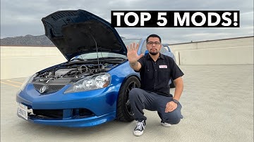 TOP 5 MODS For Your Acura RSX Type S! (Performance)