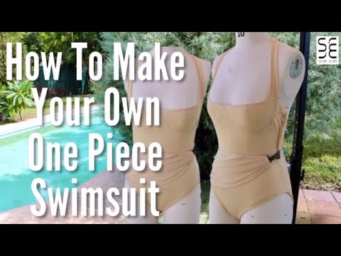 How to Make Your Own One Piece Swimsuit!