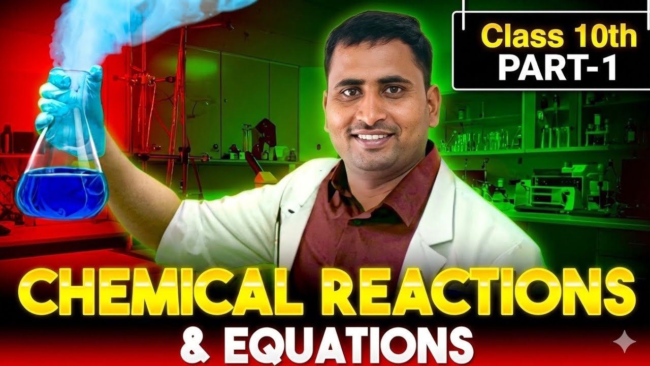 Class 10 Science 🔥 Chemical Reactions & Equations | FULL Chapter PART-1 🚀 #cbse #class10 #science