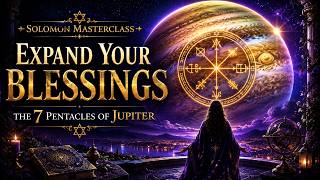 EXPAND YOUR BLESSINGS WITH THE 7 PENTACLES OF JUPITER (Solomon Masterclass)