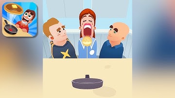 Flippy Pancake - Gameplay Showcase (iOS, Android)