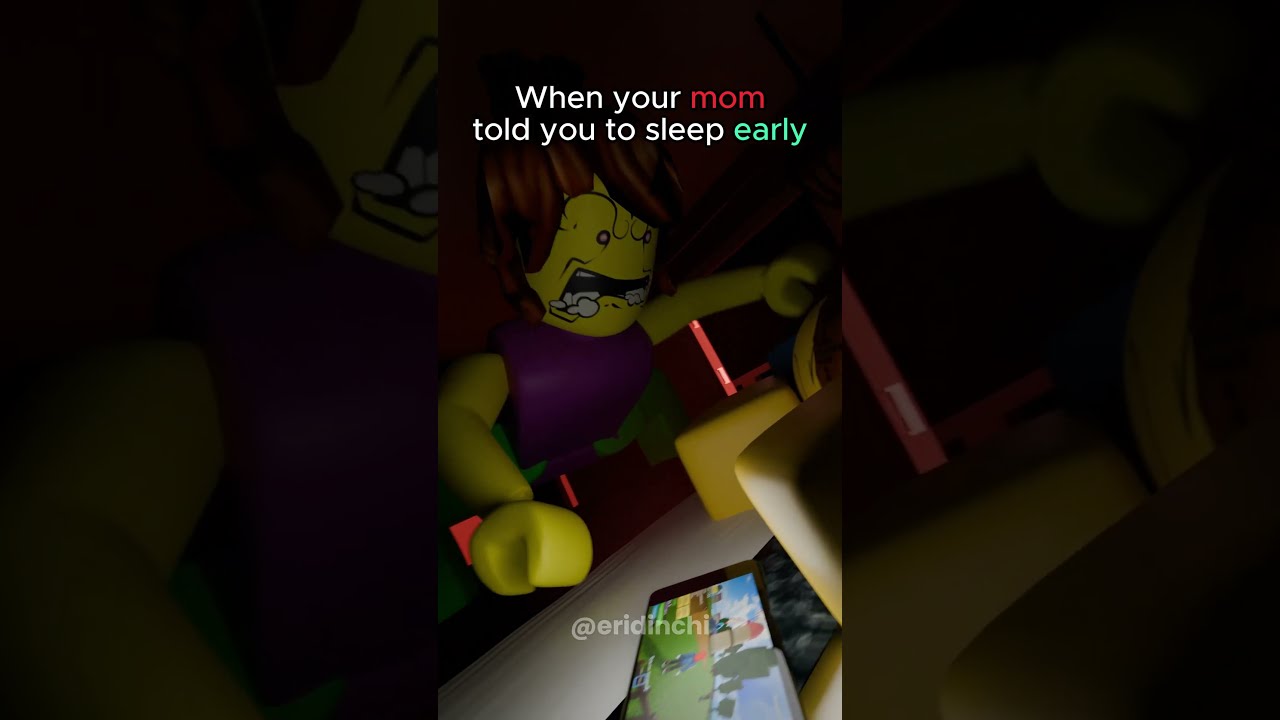Pov You Try To Fake Being A Sleep In Sleepover Eridinchi Roblox Robloxanimation Robloxmemes