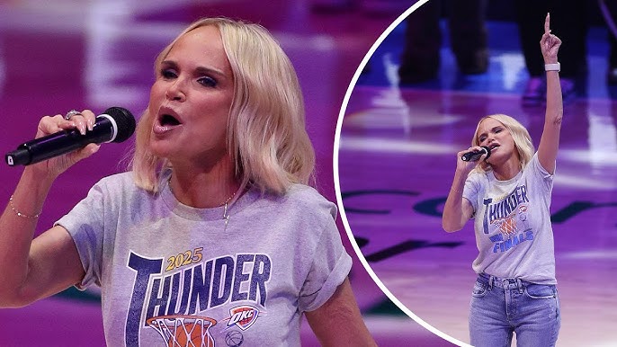 See Kristin Chenoweth BELT National Anthem At NBA Finals