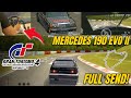 Mercedes-Benz 190 Evo II Nürburgring Gran Turismo 4 - Steering wheel gameplay