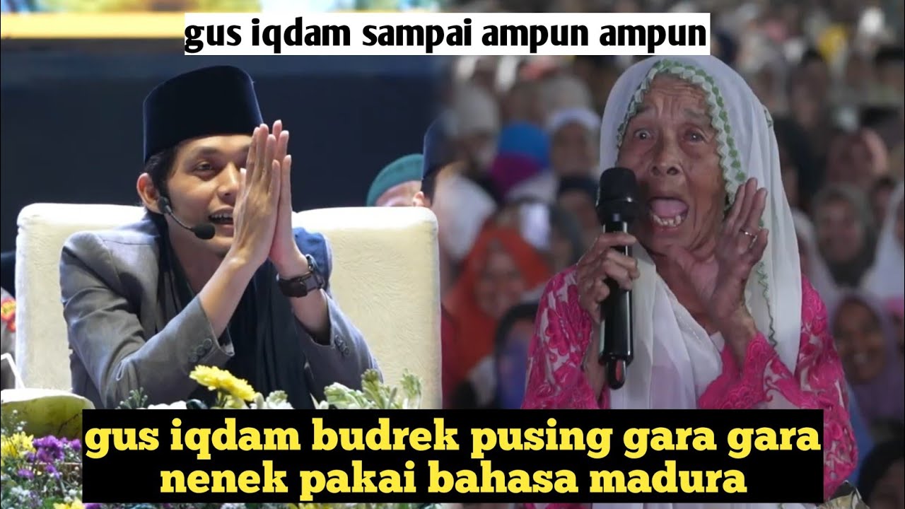 GUS IQDAM BUDREK AMPUN AMPUN GARA GARA NENEK INI
