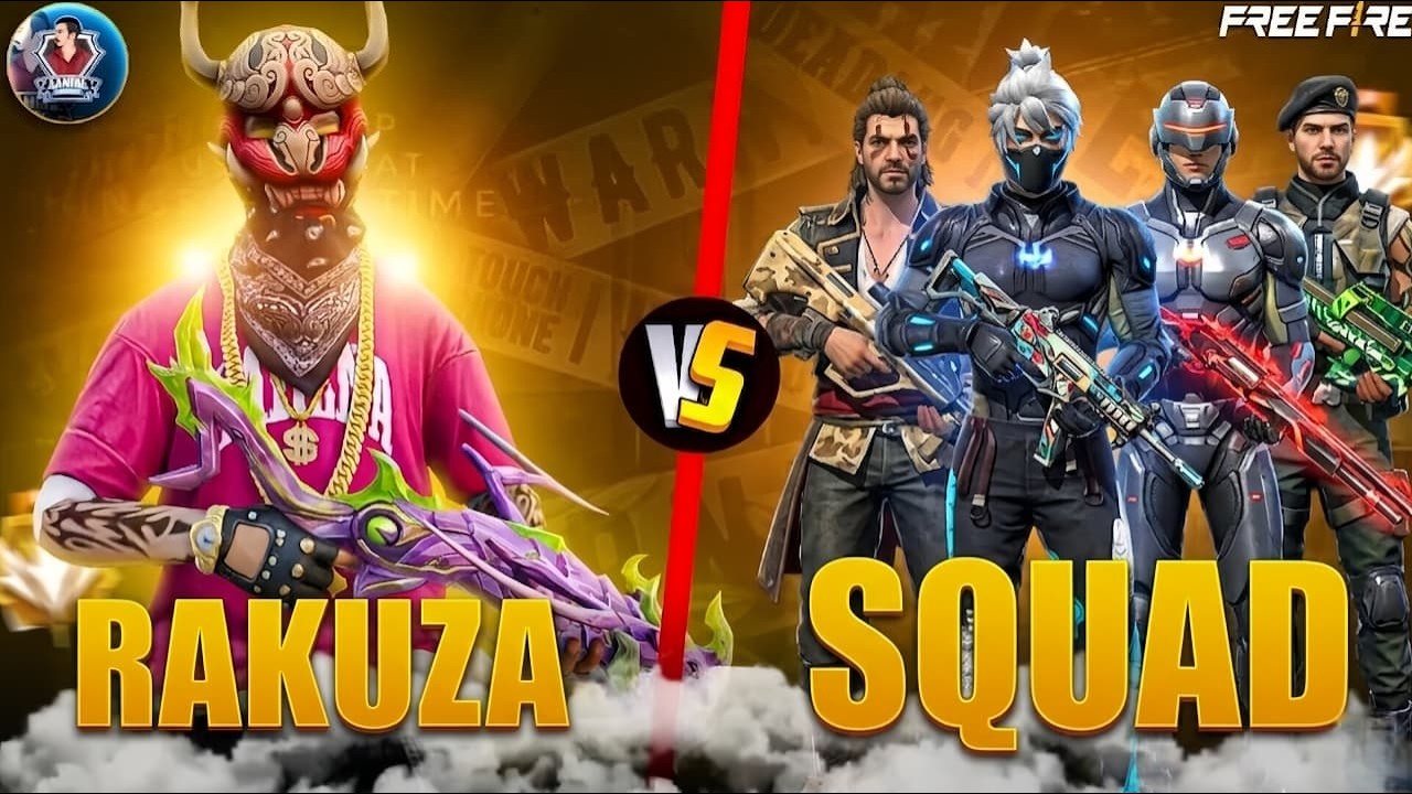 🔴RakuZa Vs SQUAD