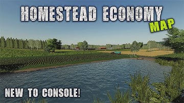 “HOMESTEAD ECONOMY“ NEW to CONSOLE! Farming Simulator 19 PS5 MAP TOUR (Review) FS19.