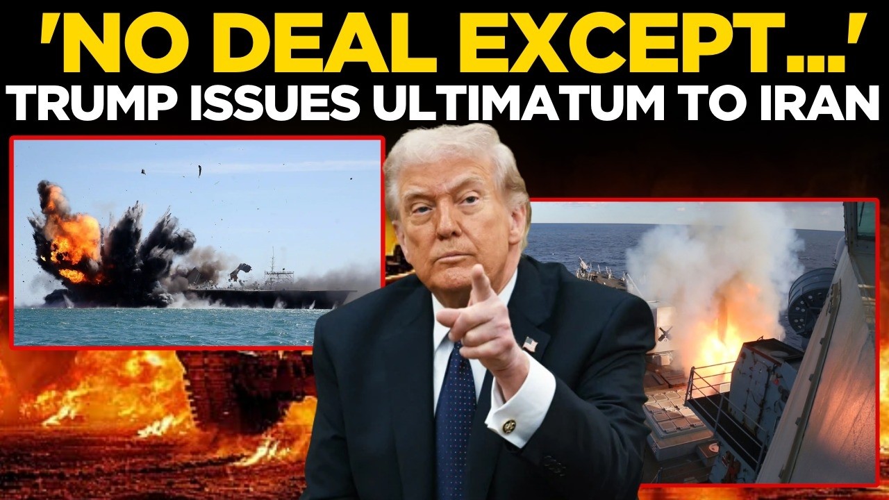 US-Iran War LIVE: Trump’s Huge Warning to Iran, 'No Deal Without Surrender' | Trump | US News LIVE